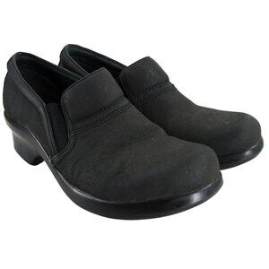 Ariat Expert Clog Black Wedge Leather Paisley Size 7 Comfort Western Slip On